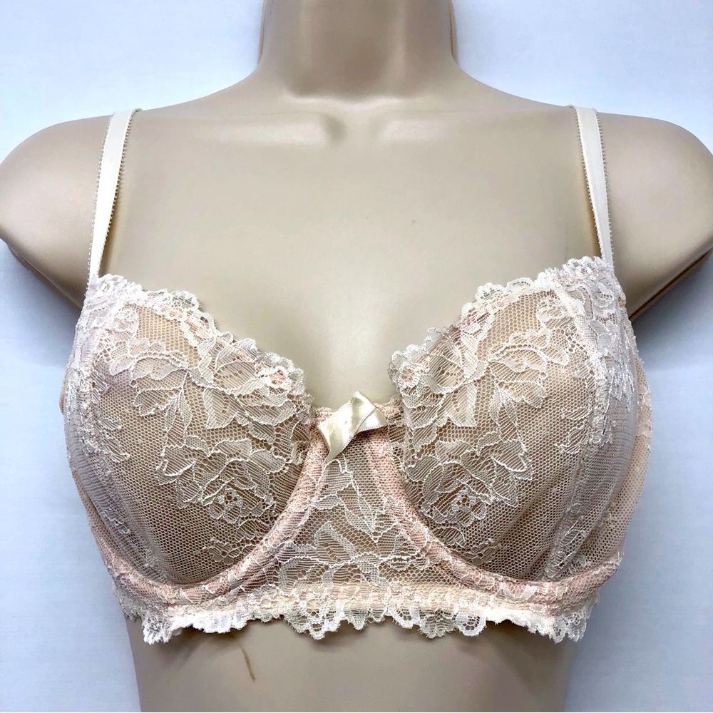 Apt. 9 Ivory Lace Underwire Bra